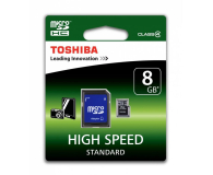 Toshiba 8GB microSDHC + adapter SD - 270507 - zdjęcie 2